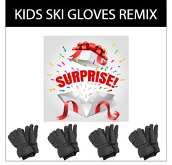 Black Tag Ski Gloves Pack - Kids Mix - 6 Pack