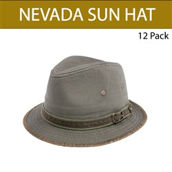 PREMIUM NEVADA SUN HAT - 12pk