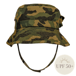 Commando Bucket - Green Camo Baby