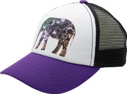 "Paisley Cap - Purple, Kids Adjustable"