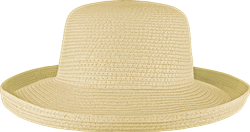 "Black Ice Brenda Sun Hat - Beige, OS Adjustable"