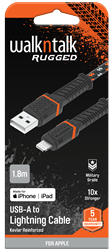 Rugged USB-A to Lightning Cable