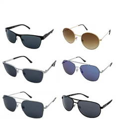 Aerial Sunglasses UV400 Metal-MIX1-36pk