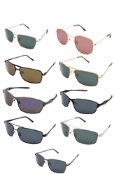 Aerial Sunglasses POL Metals-MIX1-36pk