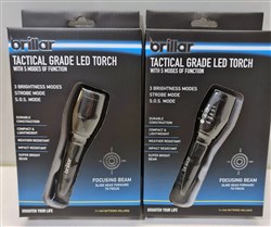 Brillar Tactical Torch -  Counter Display Unit - 6 Pack