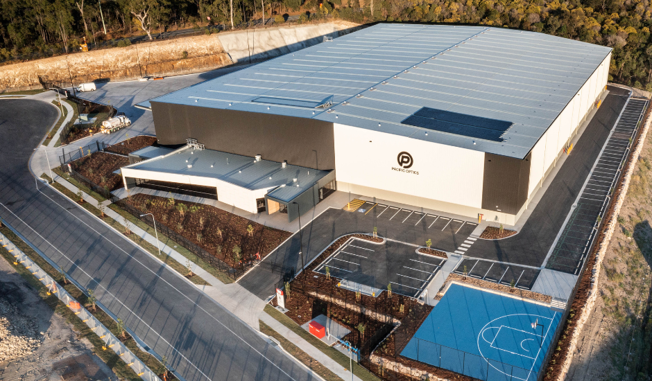 Pallet Storage in Brisbane Aerial View